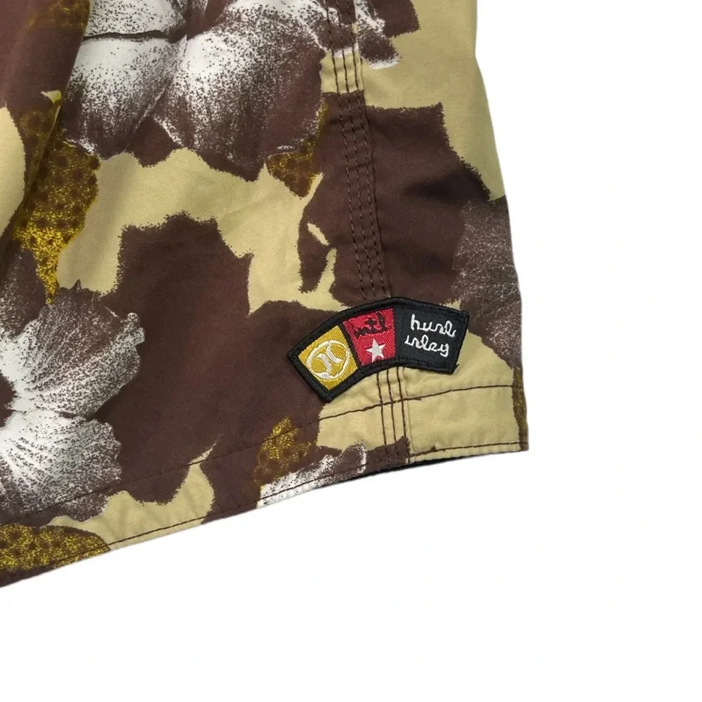 SH421 NWT Mens Hurley Rob Machado Surfer Hawaiian Floral Board Shorts 36